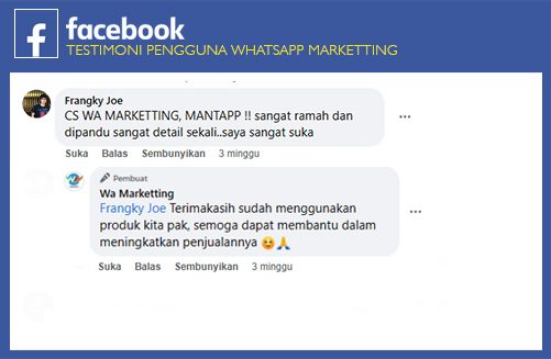 Testimoni Whatsapp marketting 7